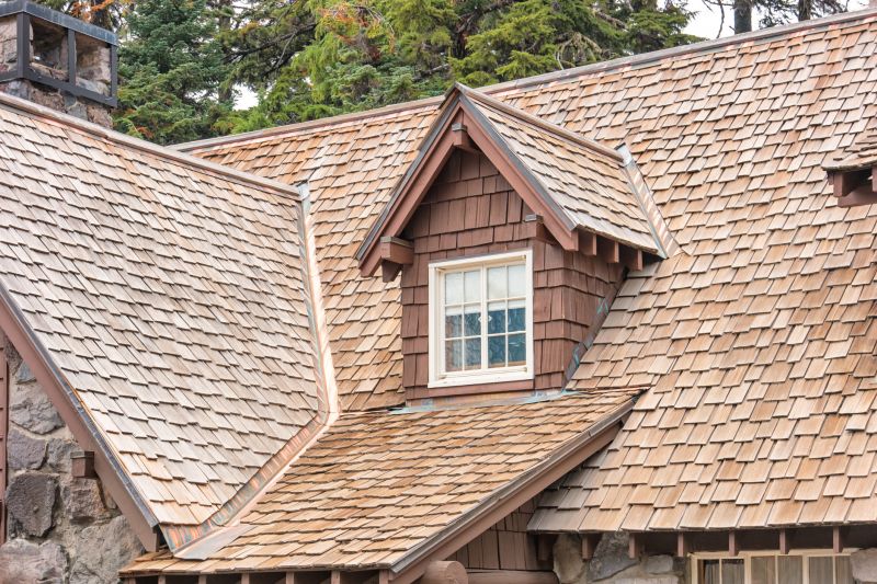 Cedar Shake Roof Installation