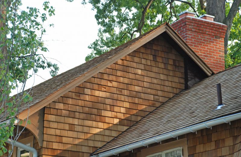 Cedar Shake Roof Installation